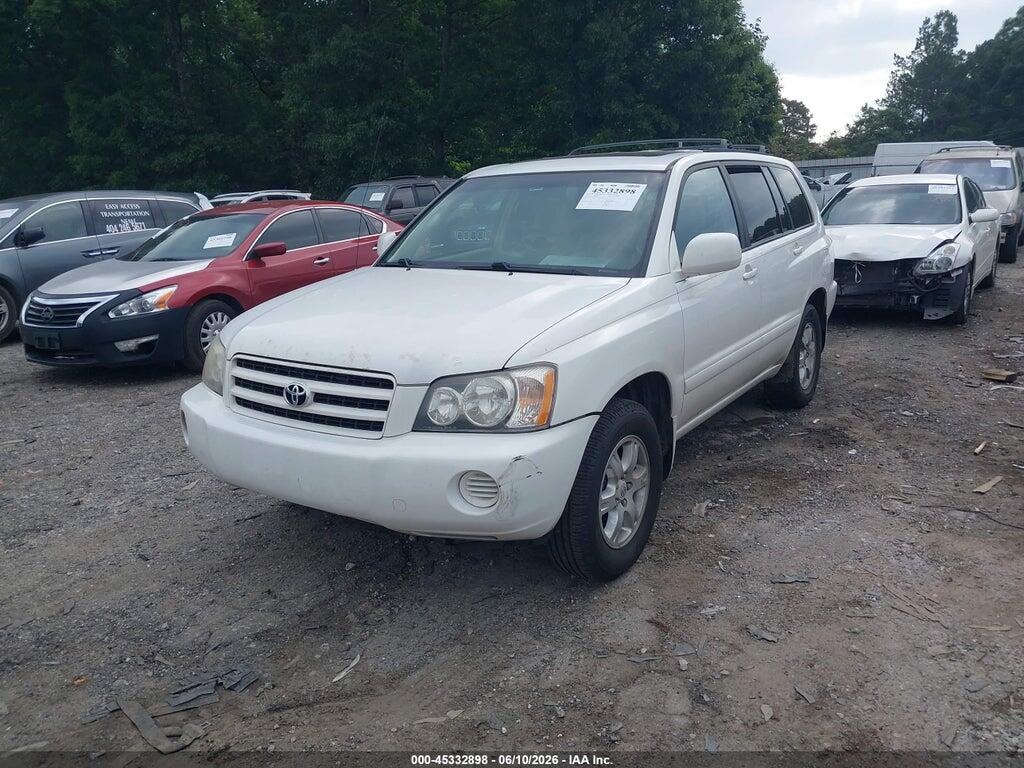 JTEGD21A430054228 2003 TOYOTA HIGHLANDER photo no. 2
