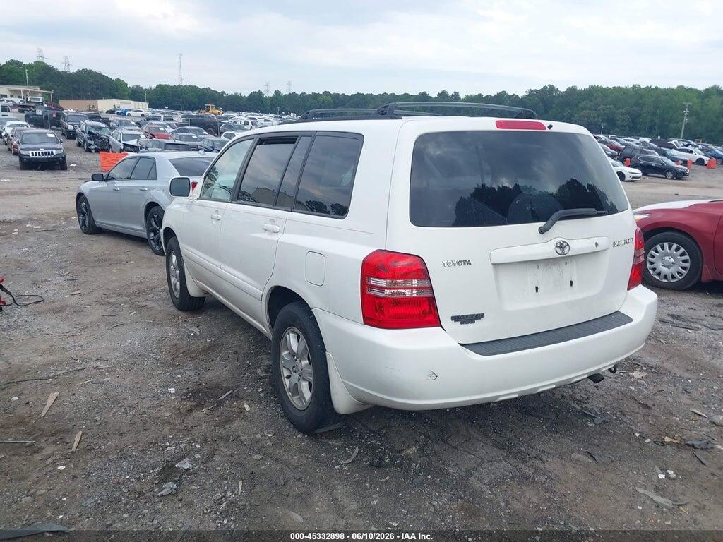 JTEGD21A430054228 2003 TOYOTA HIGHLANDER photo no. 3