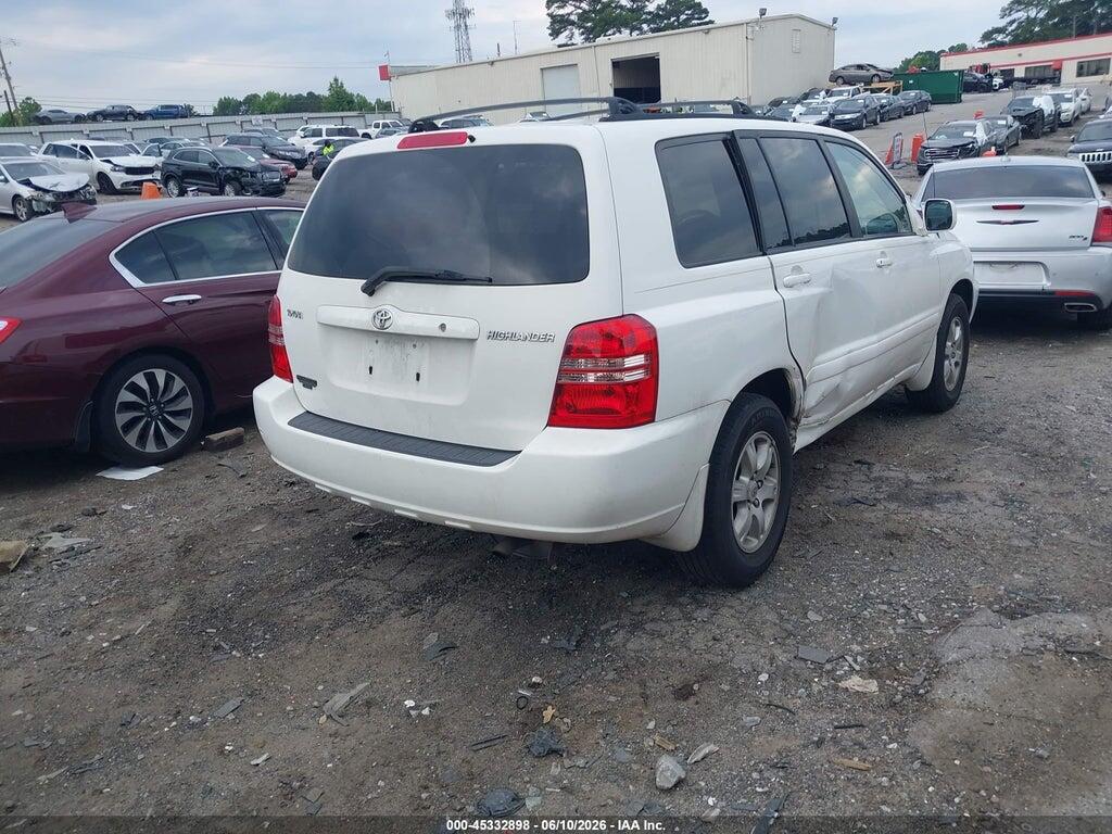 JTEGD21A430054228 2003 TOYOTA HIGHLANDER photo no. 4