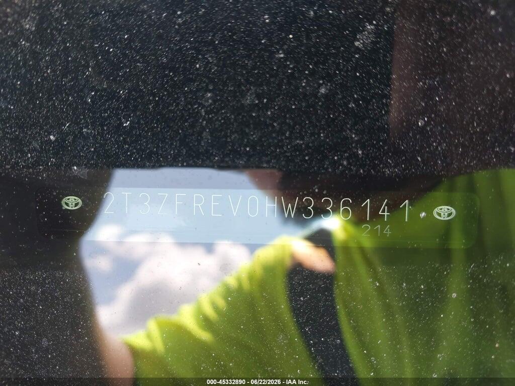 2T3ZFREV0HW336141 2017 TOYOTA RAV4 photo no. 9