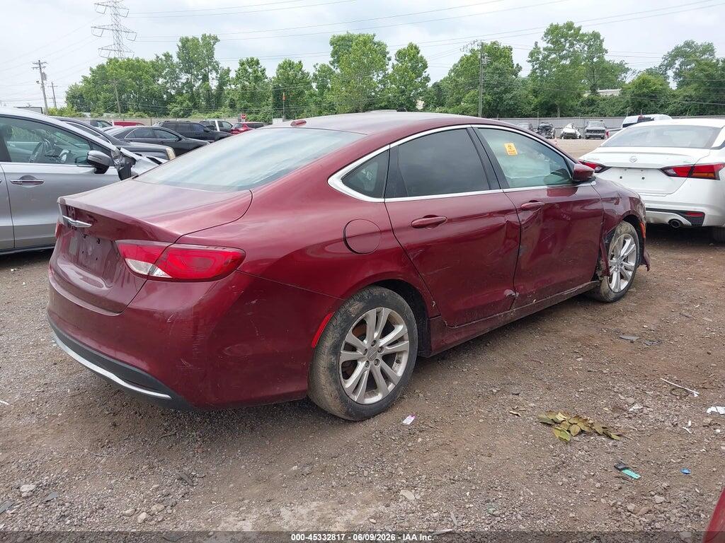 1C3CCCAB6FN611818 2015 CHRYSLER 200 photo no. 4