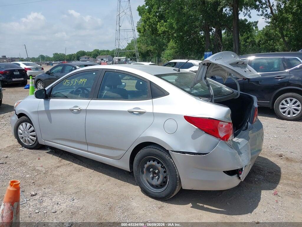 KMHCT4AEXGU149987 2016 HYUNDAI ACCENT photo no. 3
