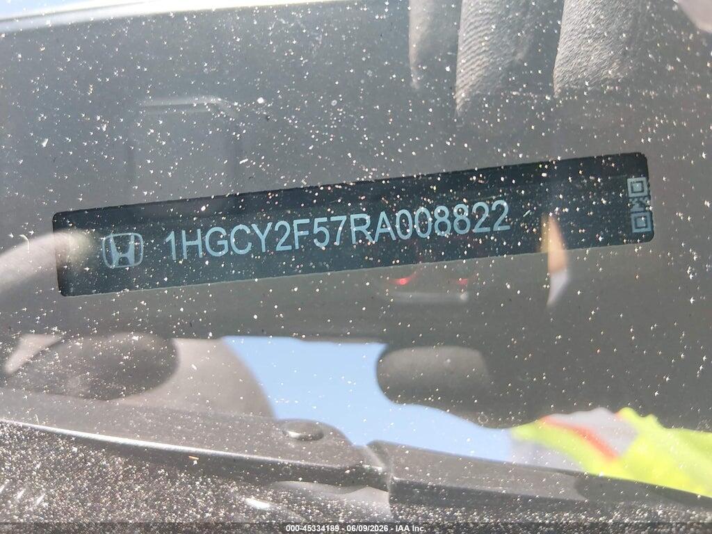 1HGCY2F57RA008822 2024 HONDA ACCORD HYBRID photo no. 9
