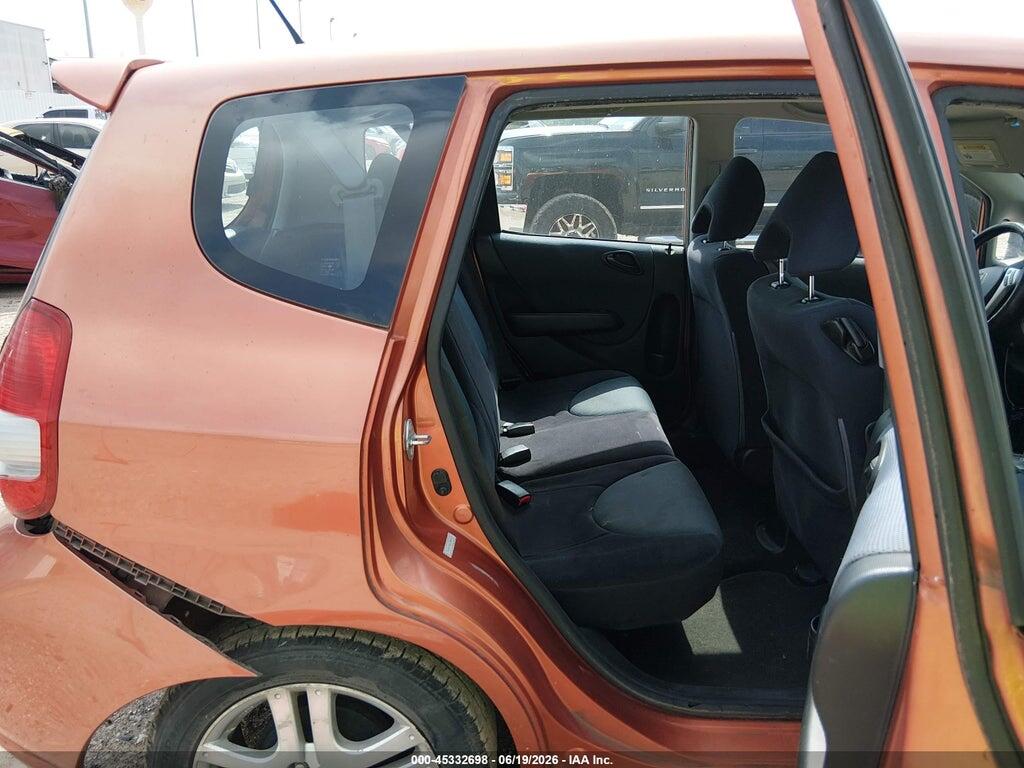 JHMGD38617S005573 2007 HONDA FIT photo no. 8