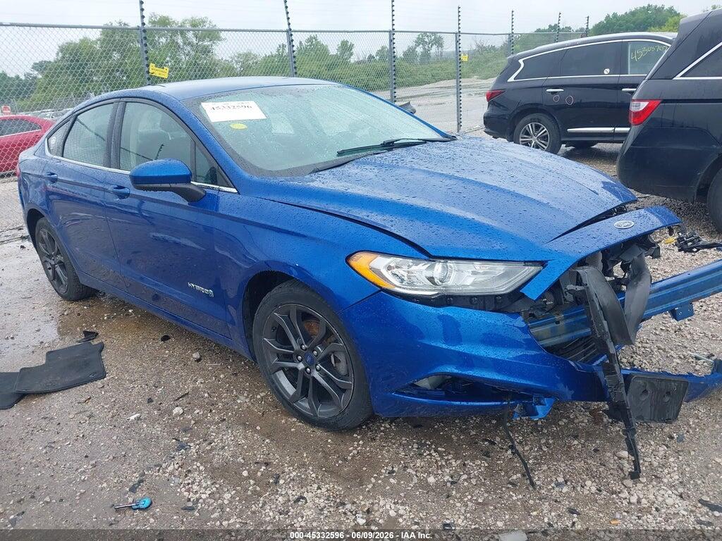 3FA6P0LU7JR120275 2018 FORD FUSION HYBRID photo no. 1