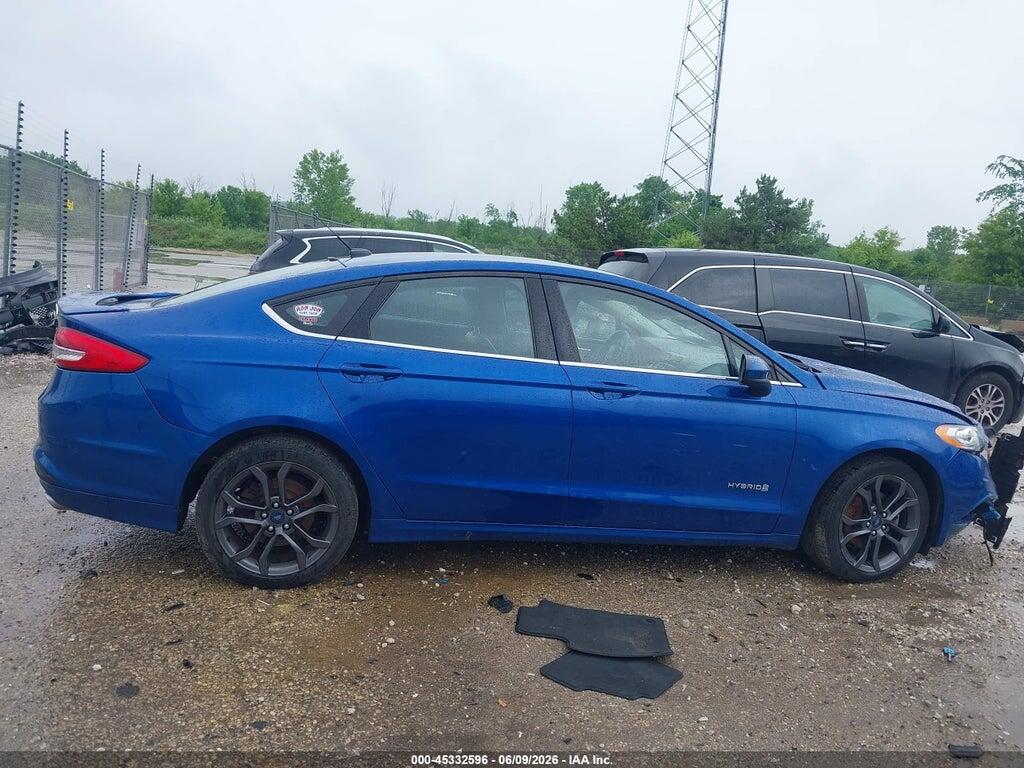 3FA6P0LU7JR120275 2018 FORD FUSION HYBRID photo no. 12