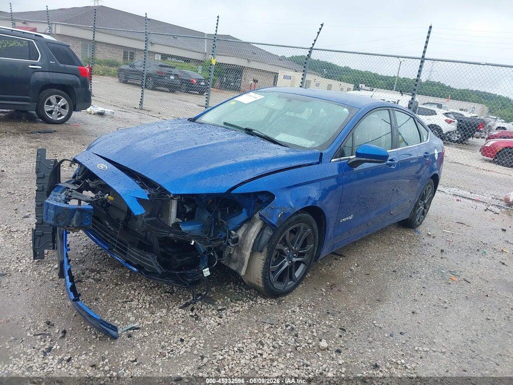 3FA6P0LU7JR120275 2018 FORD FUSION HYBRID photo no. 2