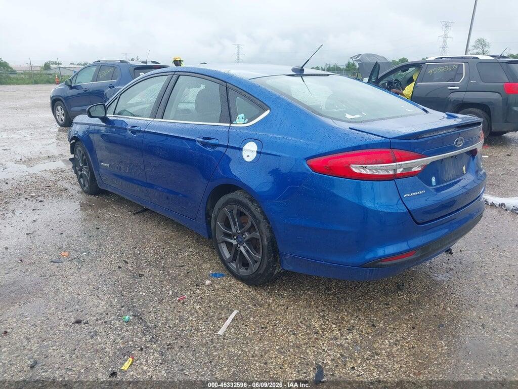 3FA6P0LU7JR120275 2018 FORD FUSION HYBRID photo no. 3