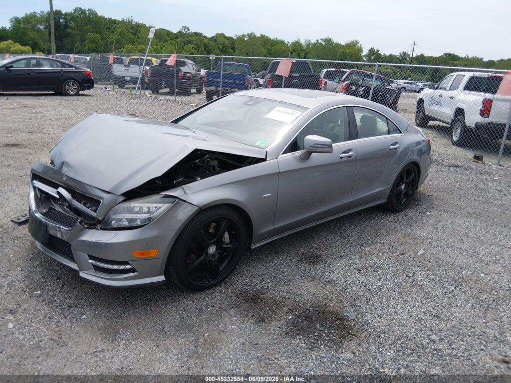 WDDLJ7DBXCA051976 2012 MERCEDES-BENZ CLS 550 photo no. 2