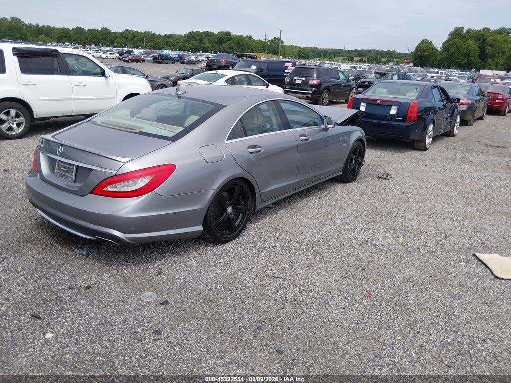 WDDLJ7DBXCA051976 2012 MERCEDES-BENZ CLS 550 photo no. 4