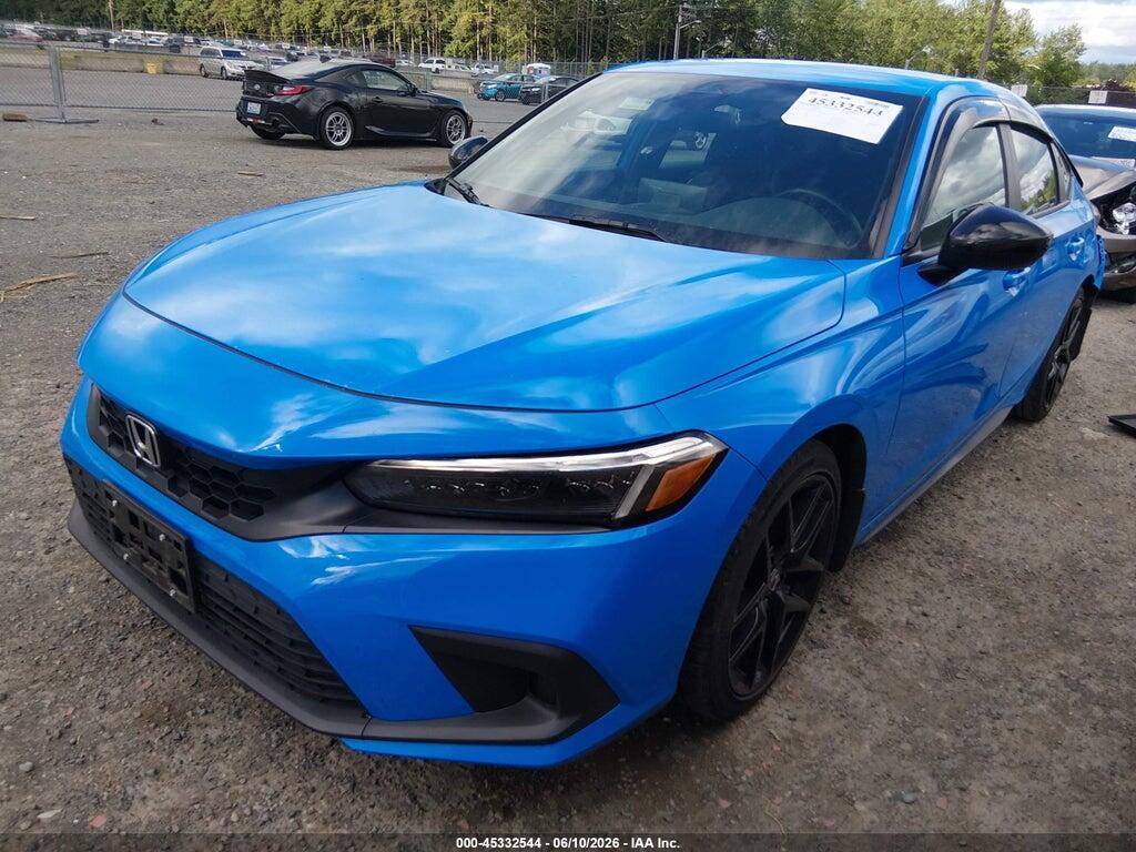19XFL2H80PE014568 2023 HONDA CIVIC photo no. 2