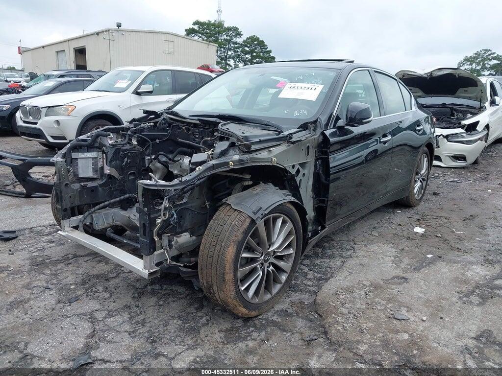JN1EV7AP0JM591634 2018 INFINITI Q50 photo no. 2