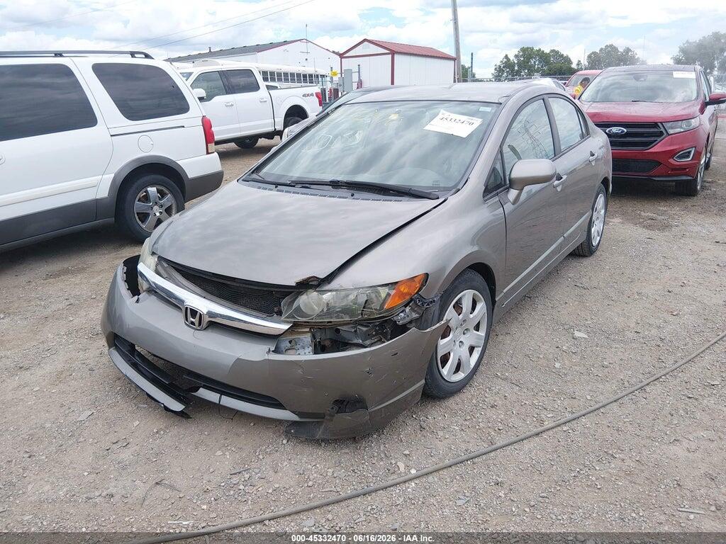 1HGFA16547L046473 2007 HONDA CIVIC photo no. 2