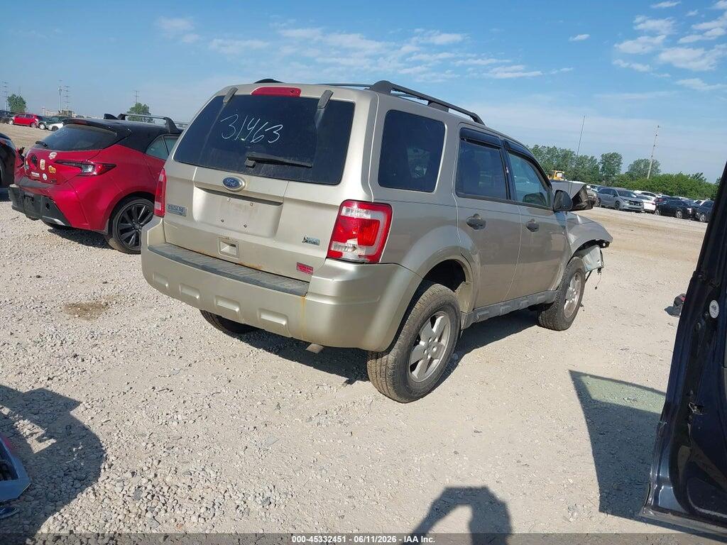 1FMCU9DG7AKD31463 2010 FORD ESCAPE photo no. 4