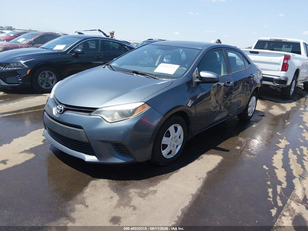 2T1BURHE4FC332099 2015 TOYOTA COROLLA photo no. 2