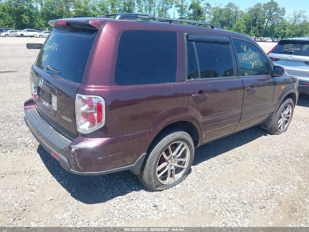 5FNYF18558B042992 2008 HONDA PILOT photo no. 4