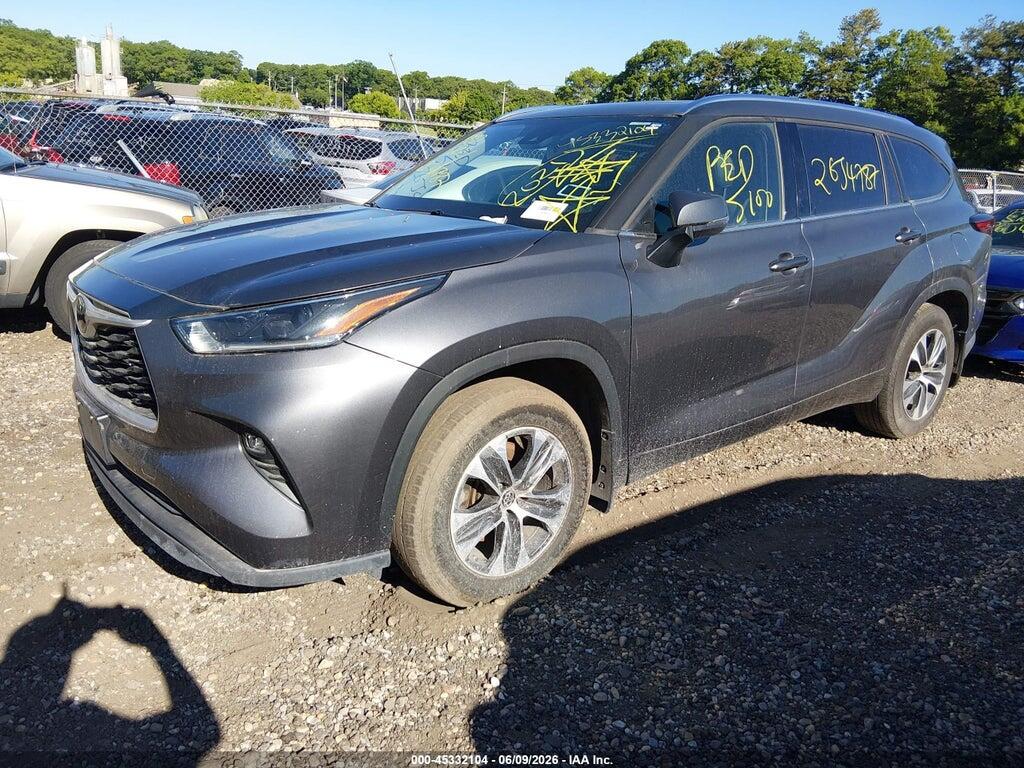 5TDHZRBHXMS528700 2021 TOYOTA HIGHLANDER photo no. 2