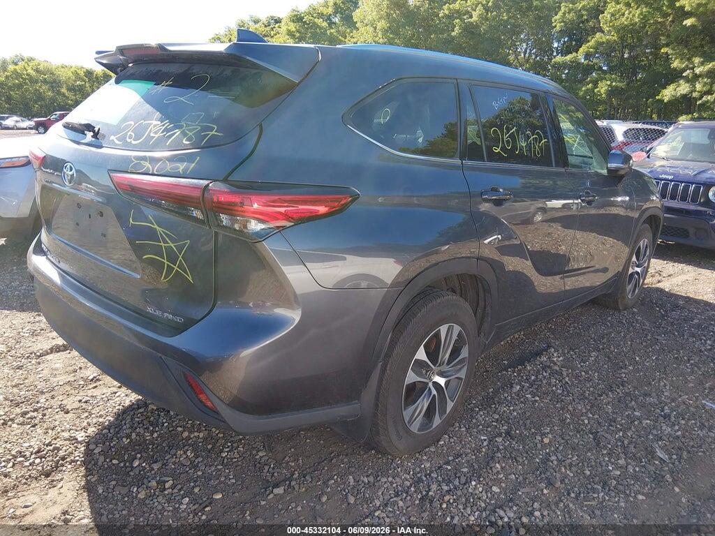 5TDHZRBHXMS528700 2021 TOYOTA HIGHLANDER photo no. 4
