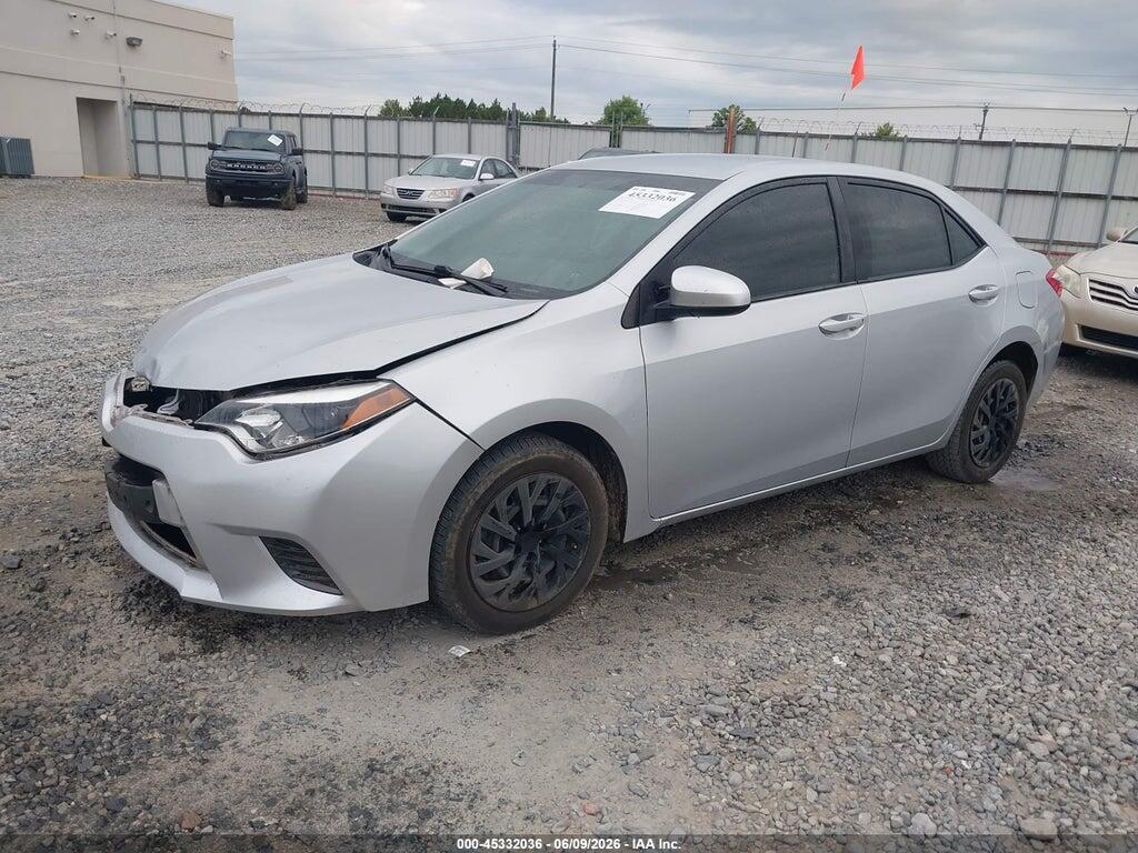 2T1BURHE7GC673515 2016 TOYOTA COROLLA photo no. 2