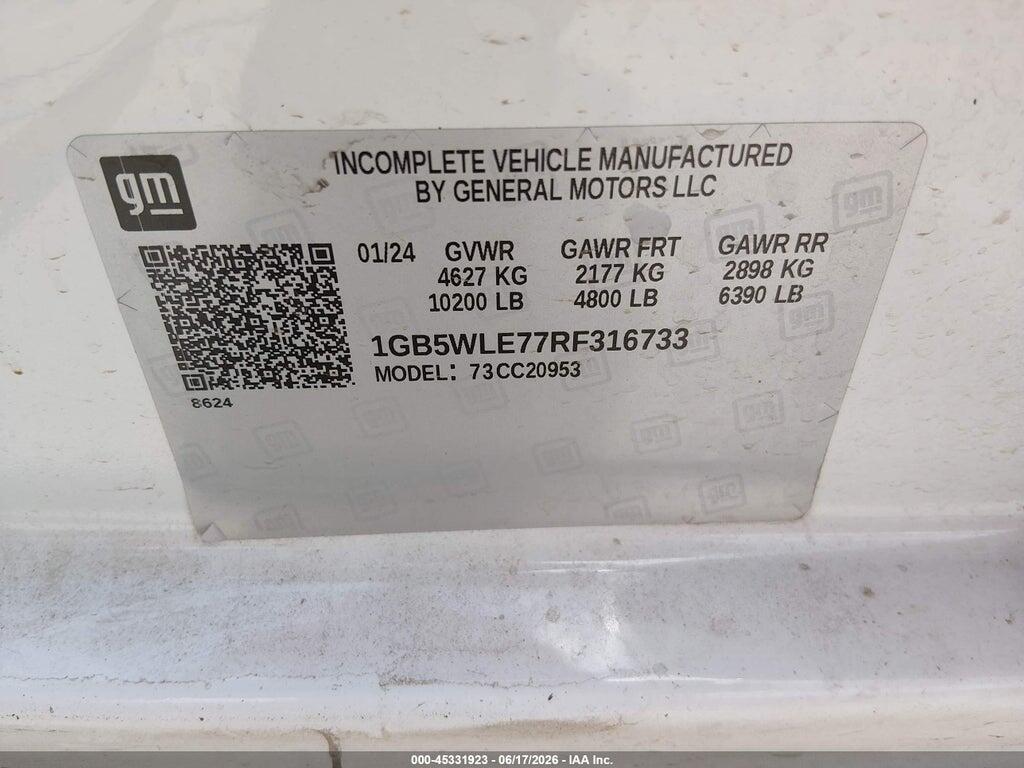 1GB5WLE77RF316733 2024 CHEVROLET SILVERADO 2500HD photo no. 8