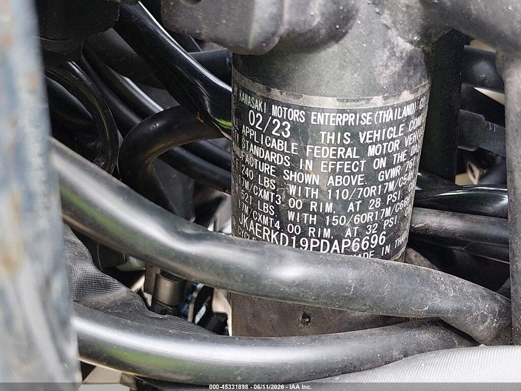 JKAERKD19PDAP6696 2023 KAWASAKI ER400 photo no. 10