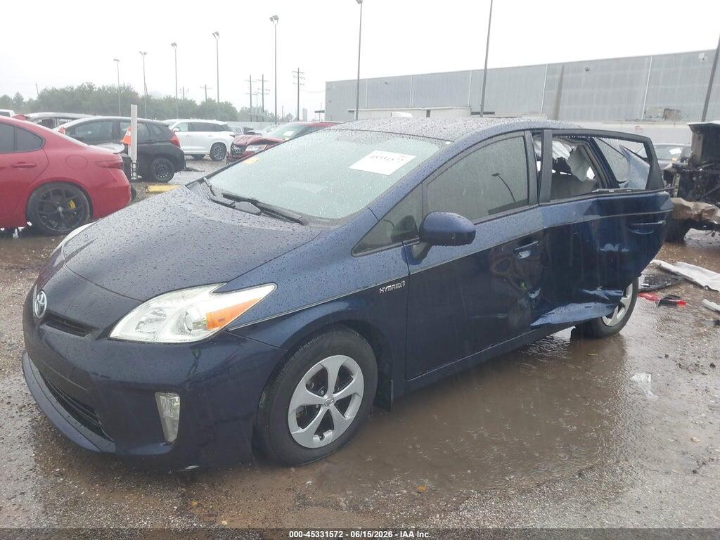 JTDKN3DU6F1920274 2015 TOYOTA PRIUS photo no. 2