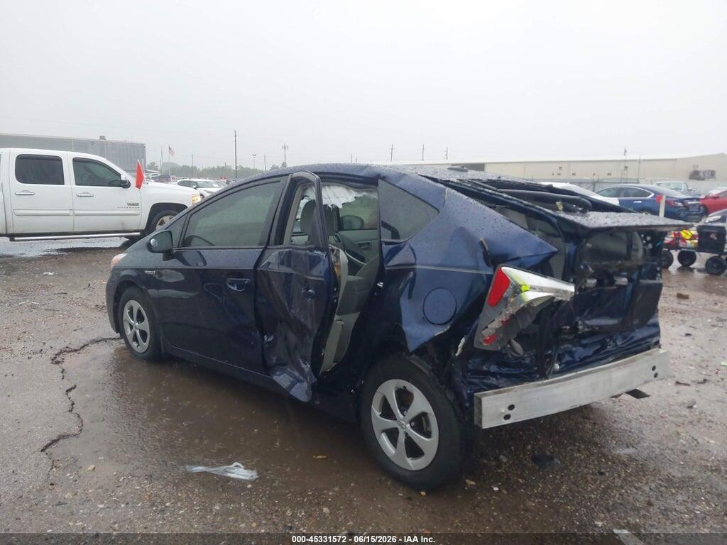 JTDKN3DU6F1920274 2015 TOYOTA PRIUS photo no. 3