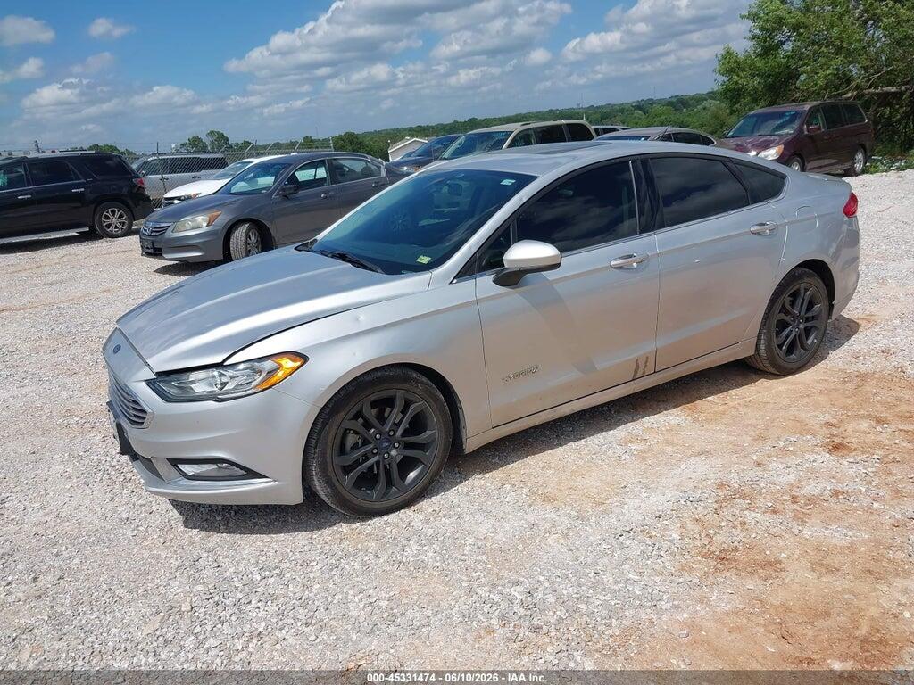 3FA6P0LU3JR128440 2018 FORD FUSION HYBRID photo no. 2