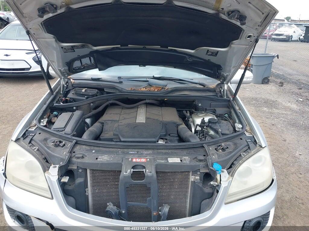 4JGBB75E56A017133 2006 MERCEDES-BENZ ML 500 photo no. 10