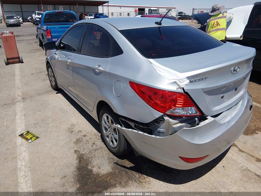 KMHCT4AE6DU576207 2013 HYUNDAI ACCENT photo no. 3