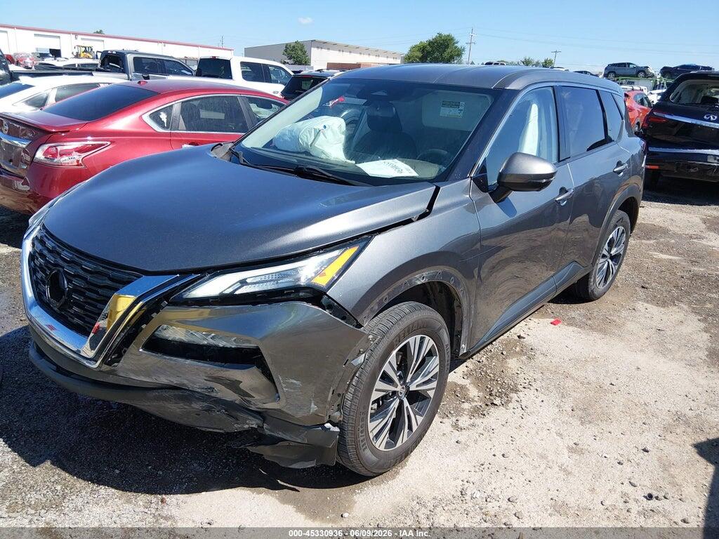 5N1AT3BA8MC734033 2021 NISSAN ROGUE photo no. 2