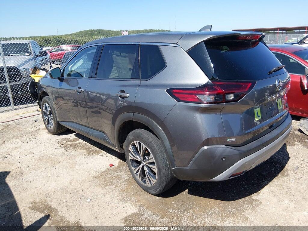 5N1AT3BA8MC734033 2021 NISSAN ROGUE photo no. 3