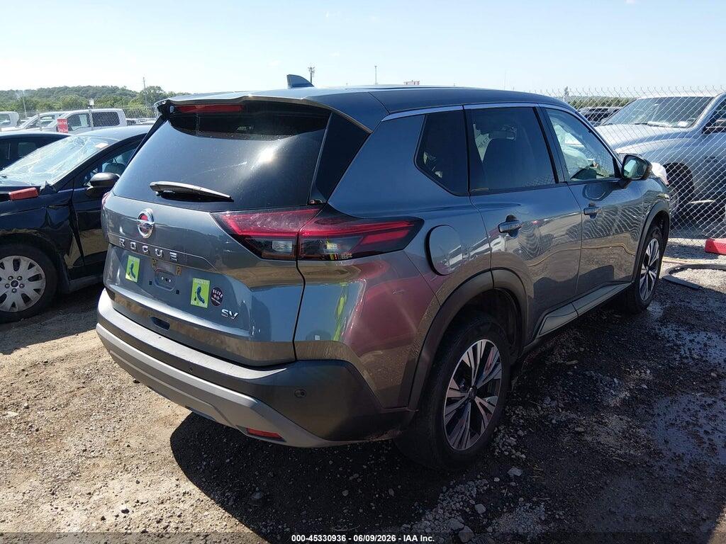 5N1AT3BA8MC734033 2021 NISSAN ROGUE photo no. 4