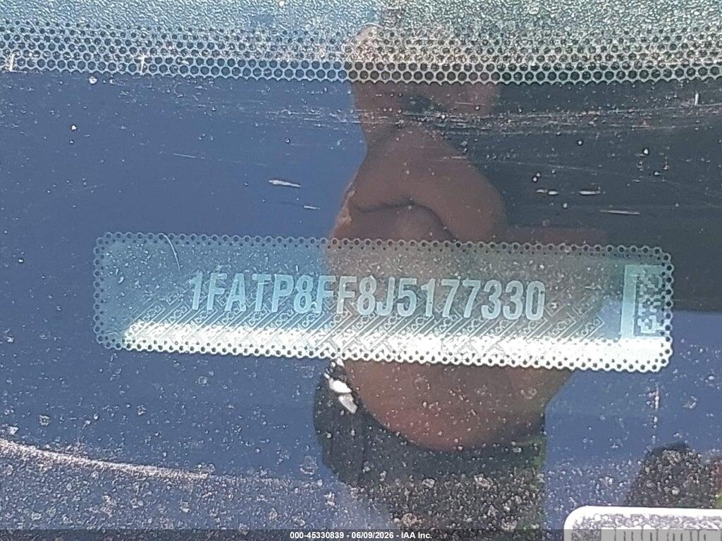 1FATP8FF8J5177330 2018 FORD MUSTANG photo no. 9