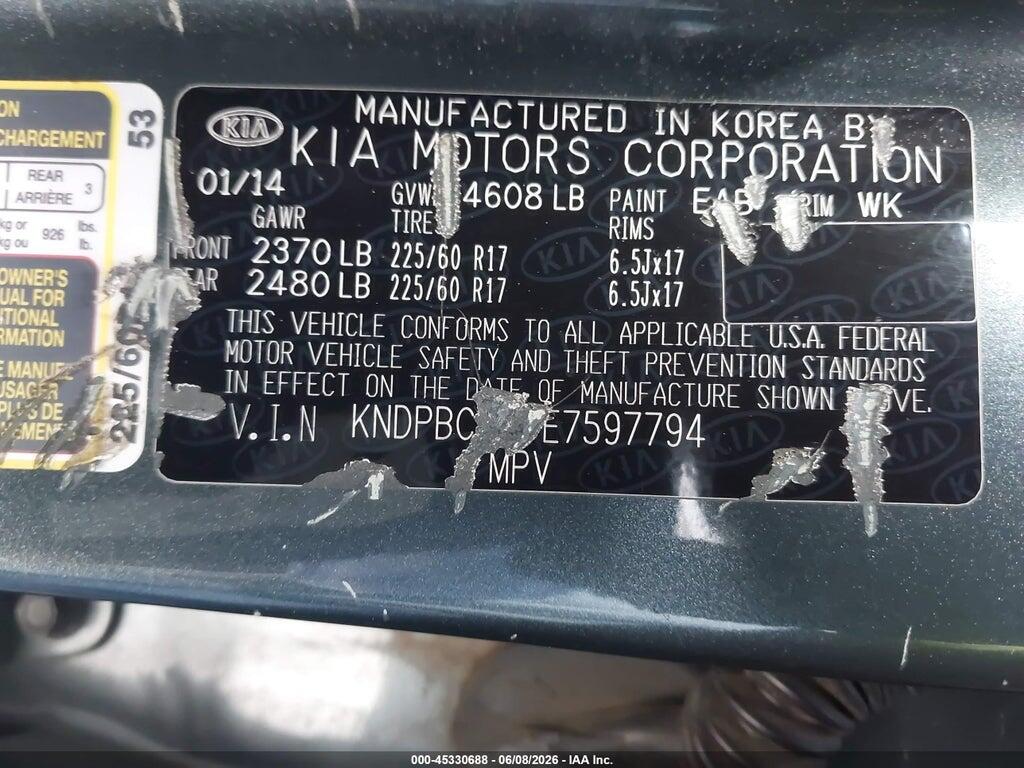 KNDPBCAC7E7597794 2014 KIA SPORTAGE photo no. 12
