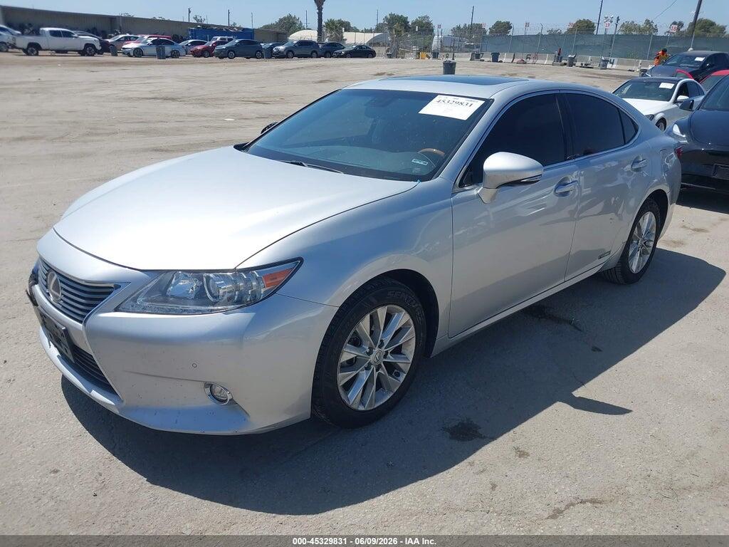 JTHBW1GG7F2093191 2015 LEXUS ES 300H photo no. 2