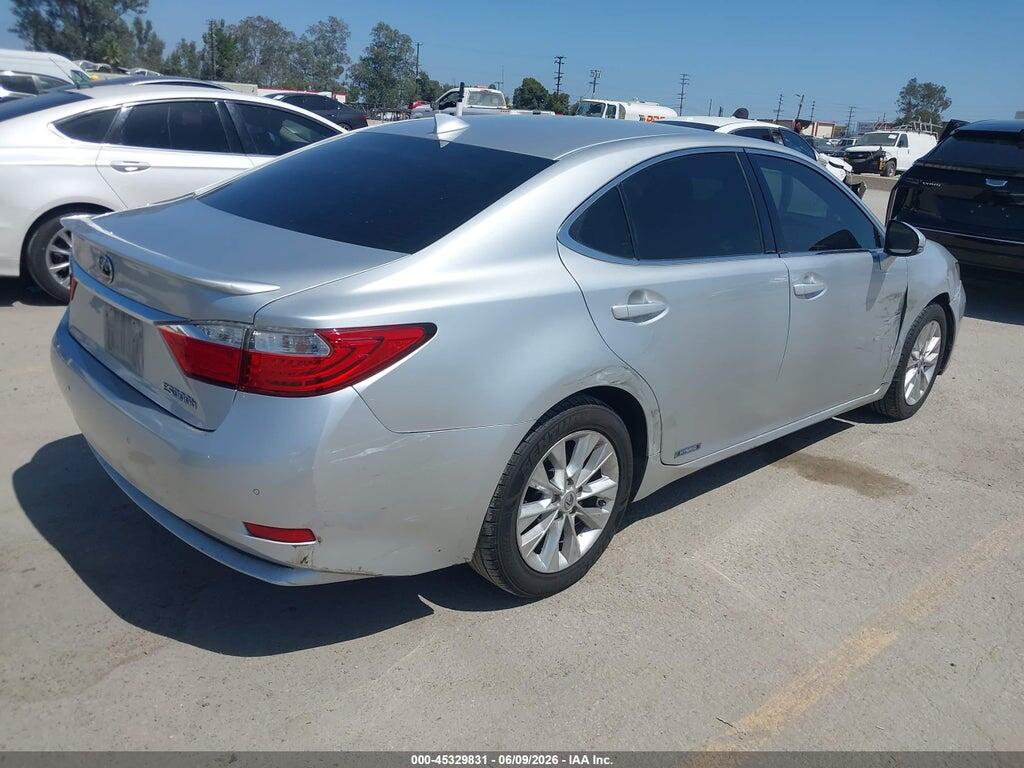 JTHBW1GG7F2093191 2015 LEXUS ES 300H photo no. 4