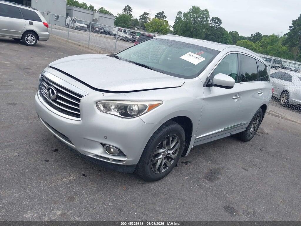 5N1AL0MN0DC348074 2013 INFINITI JX35 photo no. 2