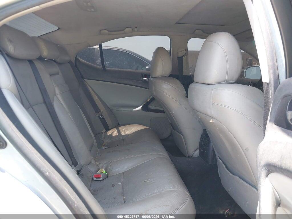JTHBK262762010401 2006 LEXUS IS 250 photo no. 8