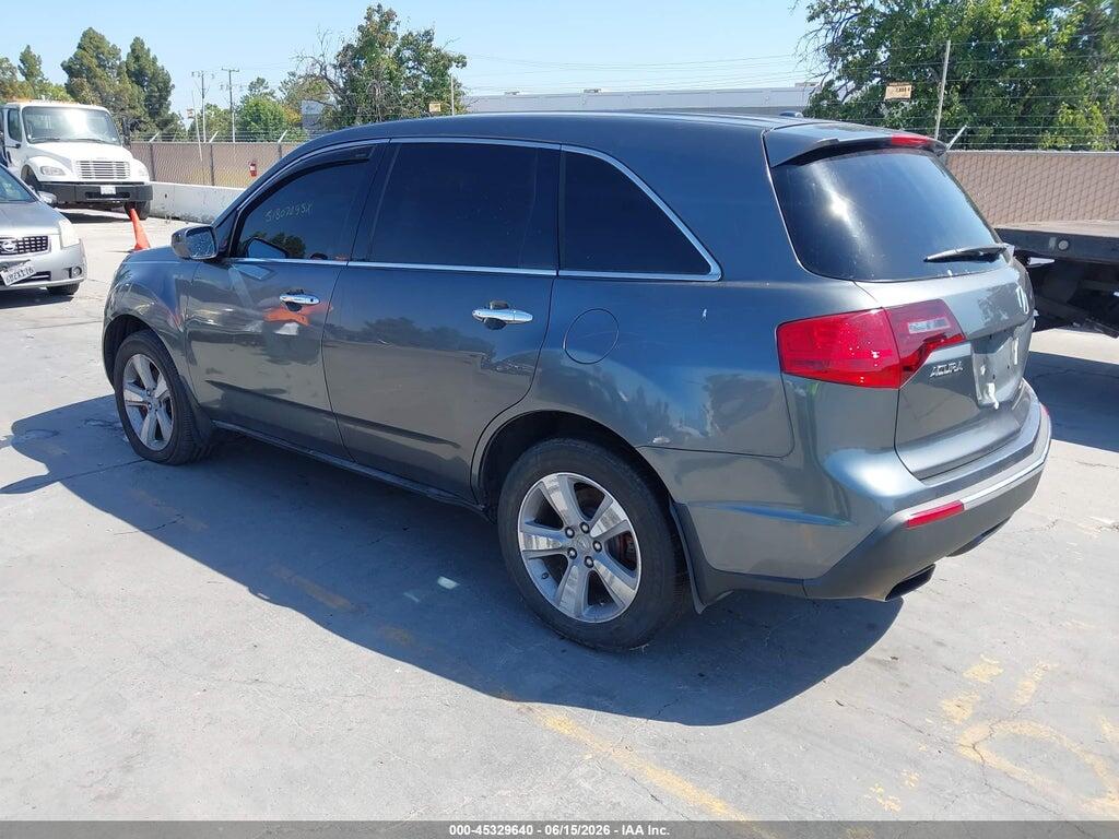 2HNYD2H39CH523657 2012 ACURA MDX photo no. 3