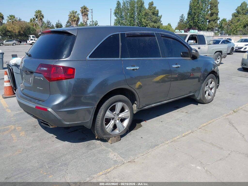 2HNYD2H39CH523657 2012 ACURA MDX photo no. 4