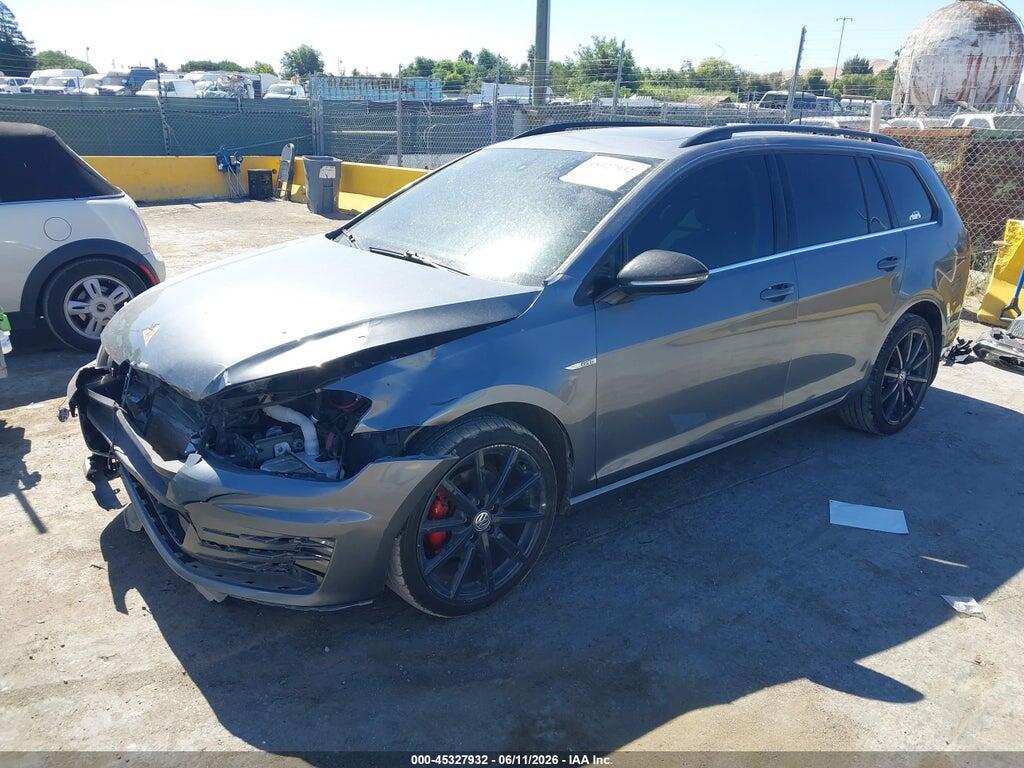 3VWCA7AU6FM513602 2015 VOLKSWAGEN GOLF SPORTWAGEN photo no. 2