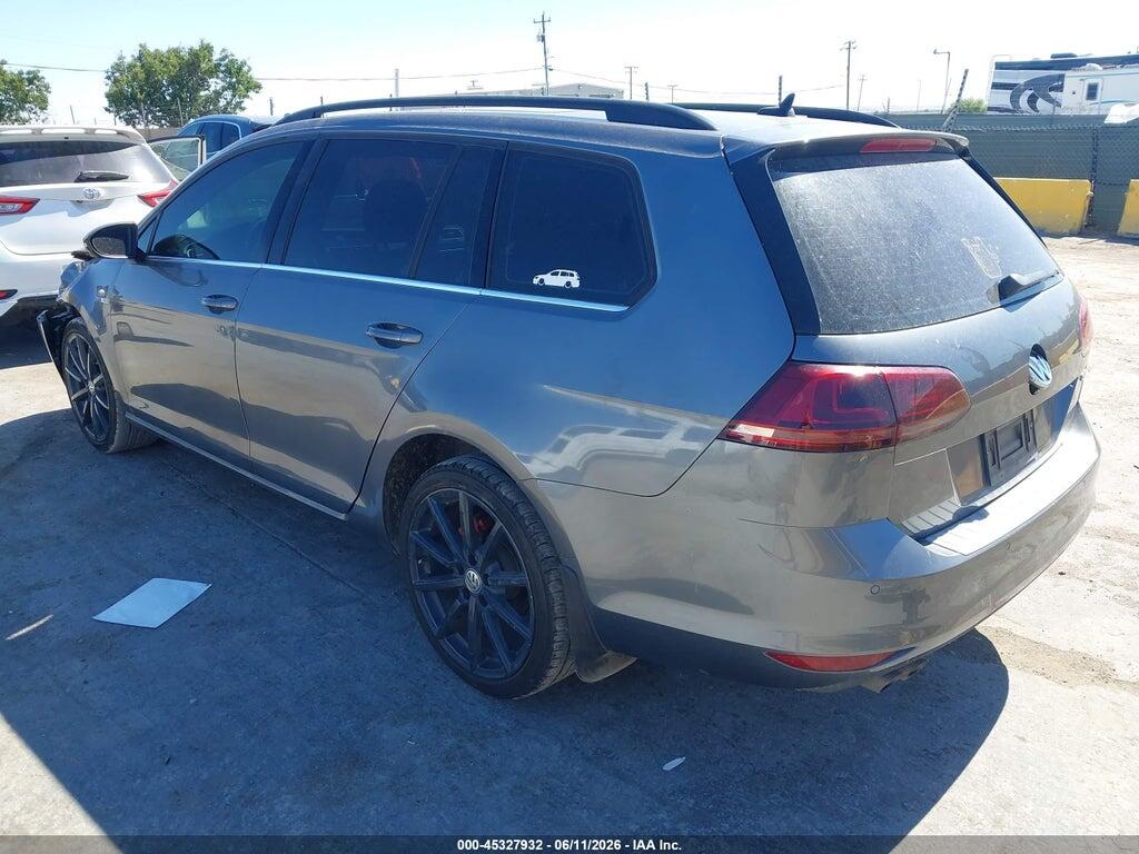 3VWCA7AU6FM513602 2015 VOLKSWAGEN GOLF SPORTWAGEN photo no. 3