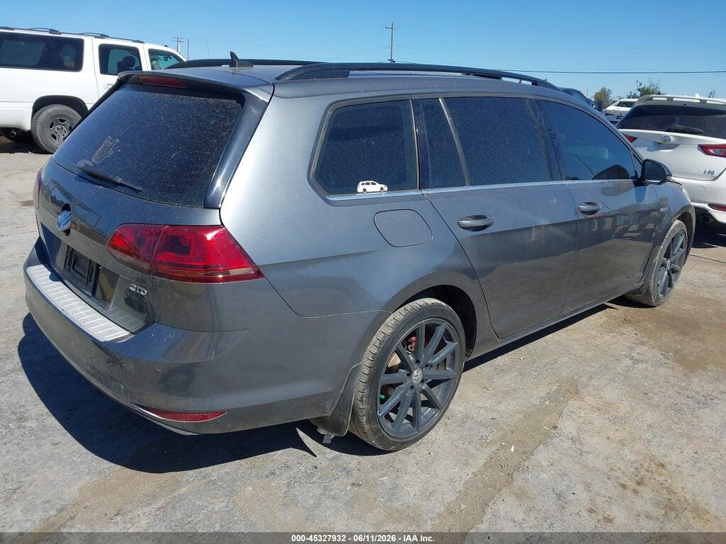 3VWCA7AU6FM513602 2015 VOLKSWAGEN GOLF SPORTWAGEN photo no. 4