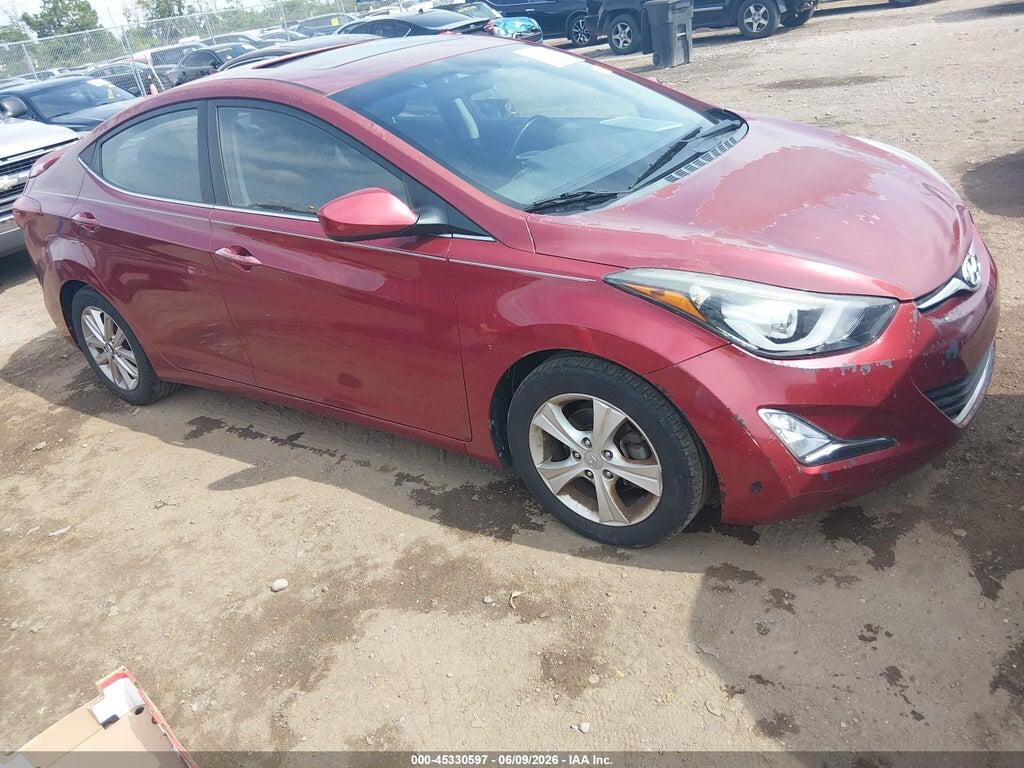 5NPDH4AE6FH557096 2015 HYUNDAI ELANTRA photo no. 1