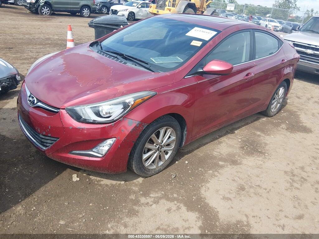 5NPDH4AE6FH557096 2015 HYUNDAI ELANTRA photo no. 2