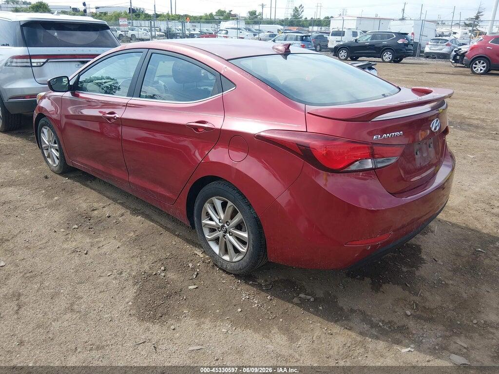 5NPDH4AE6FH557096 2015 HYUNDAI ELANTRA photo no. 3
