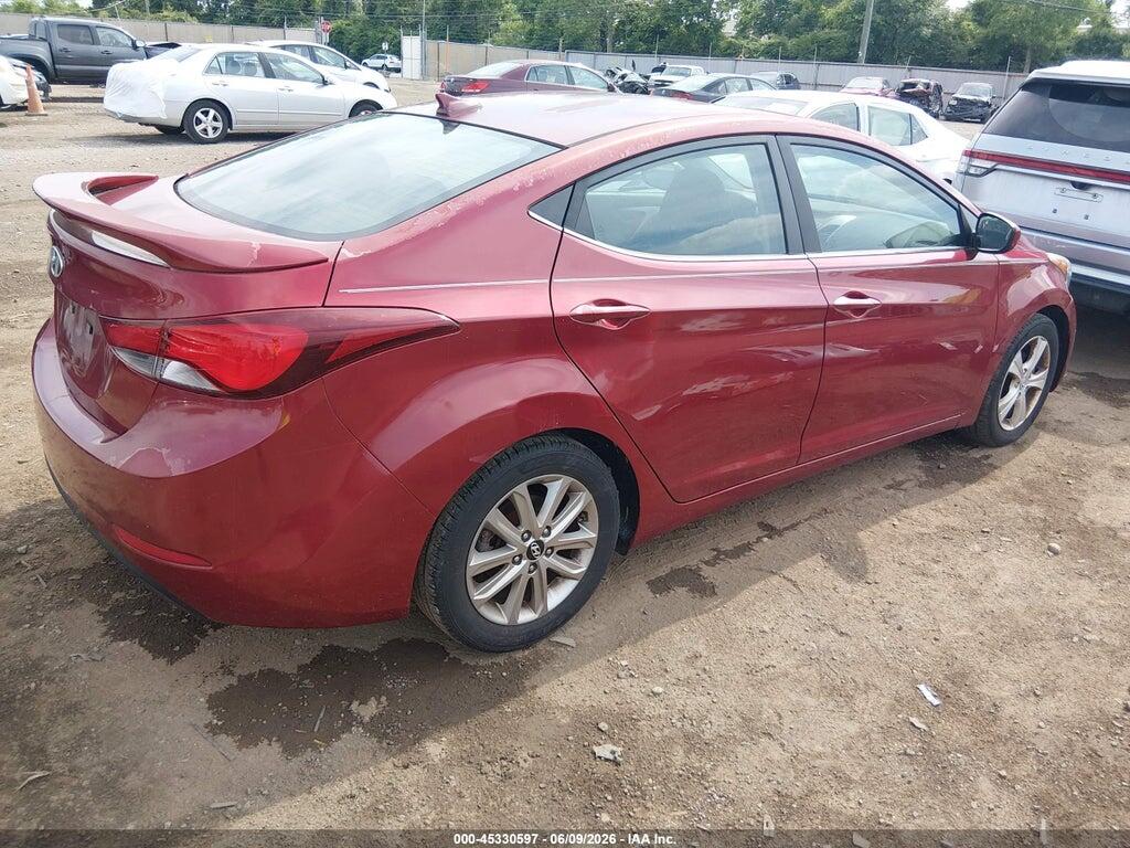 5NPDH4AE6FH557096 2015 HYUNDAI ELANTRA photo no. 4