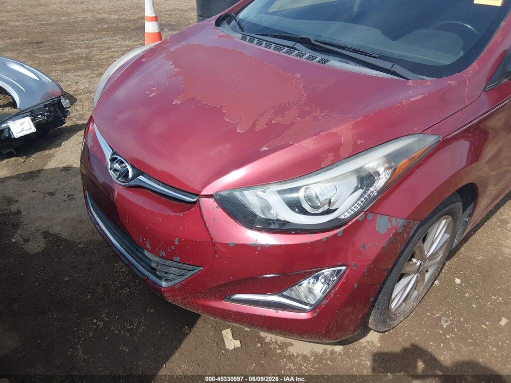 5NPDH4AE6FH557096 2015 HYUNDAI ELANTRA photo no. 6