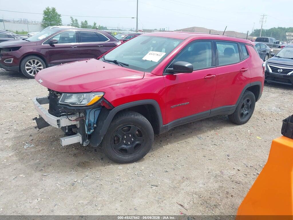 3C4NJDAB4JT345403 2018 JEEP COMPASS photo no. 2